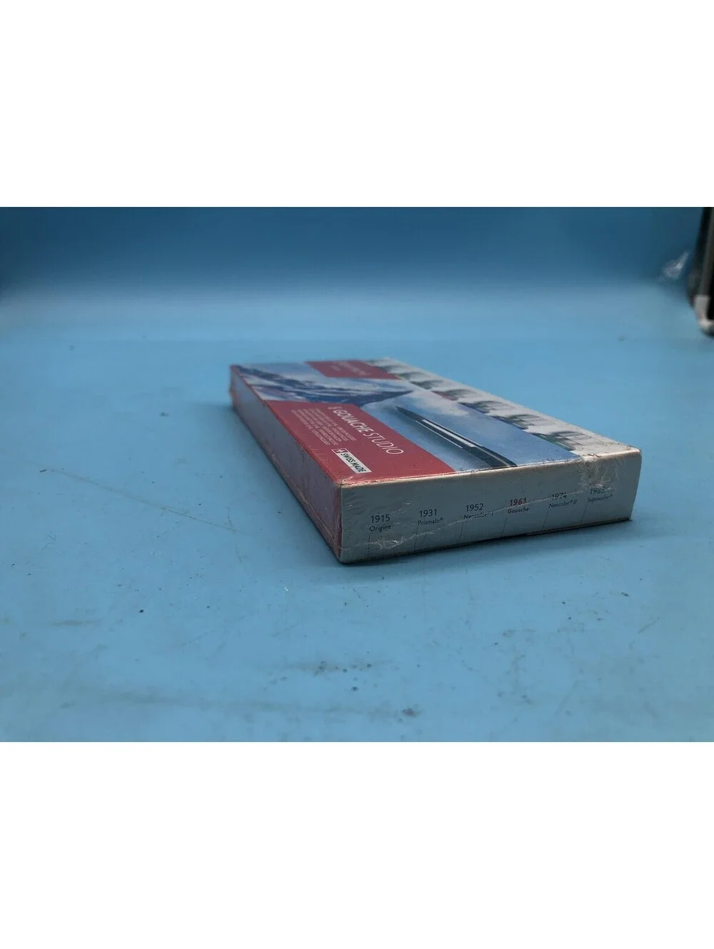 Caran D'Ache Gouache Studio 8 Color Paint Set With Brush Swiss Made 2001.408